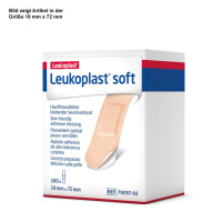 Leukoplast soft Strips 100 19x72mm