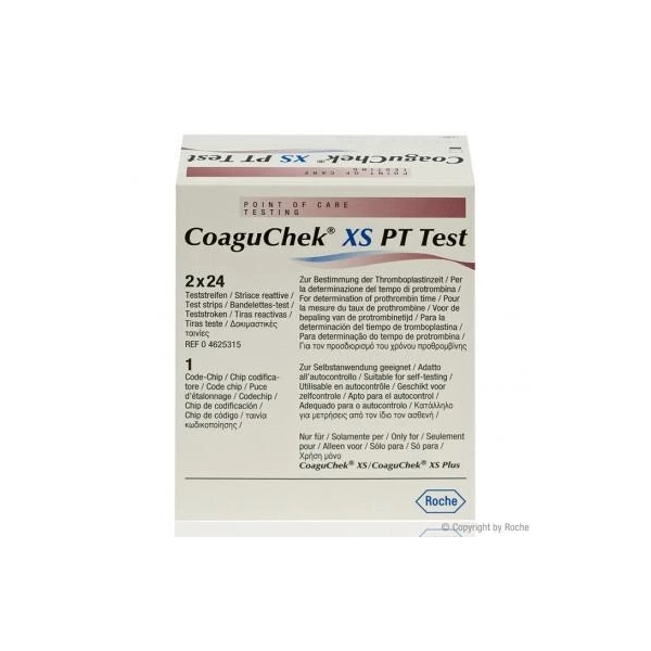 CoaguChek XS PT 2x24 016 ohne PZN