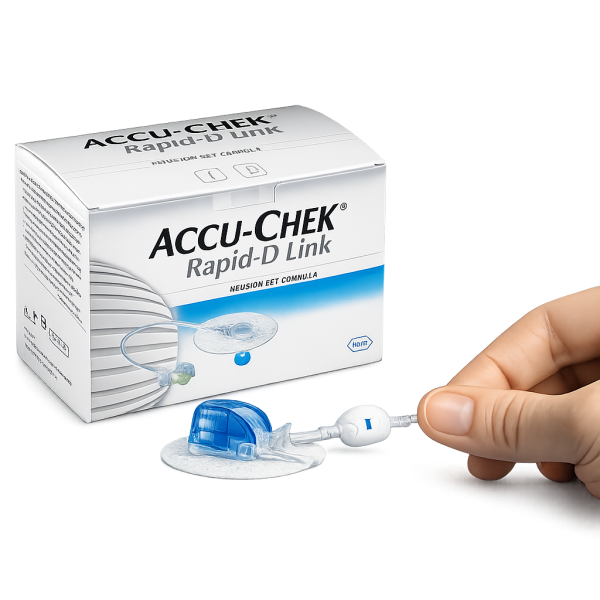 Accu-Chek Rapid-D Link Kanüle 12mm  25 Stück