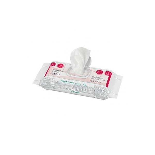 Meliseptol Wipes Sensitive Flowpack 18x20cm  100 St&uuml;ck