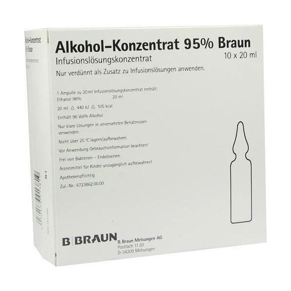 Alkoholkonzentrat 95 10x20ml Ampullen LT 09-21