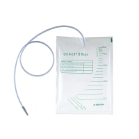 Urimed Tribag Plus Beinbeutel 800ml 40cm Schlauch ster.10