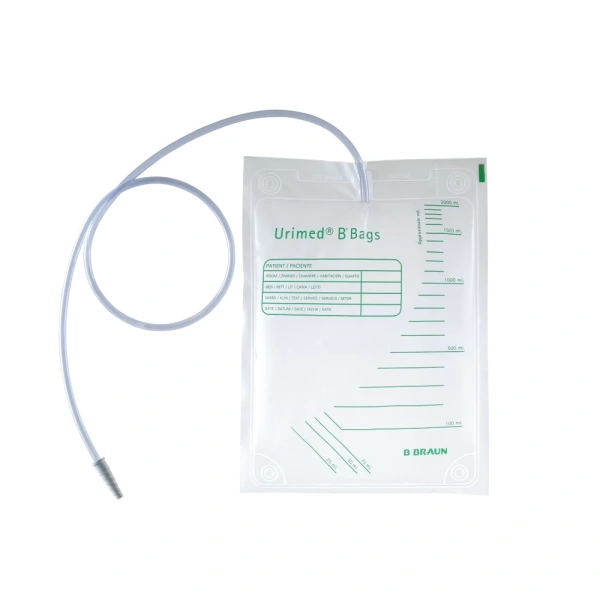 Urimed Tribag Plus Beinbeutel 800ml 60cm Schlauch ster.10