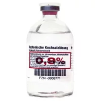 Isotone Kochsalzlösung 09% Glas 10x500ml