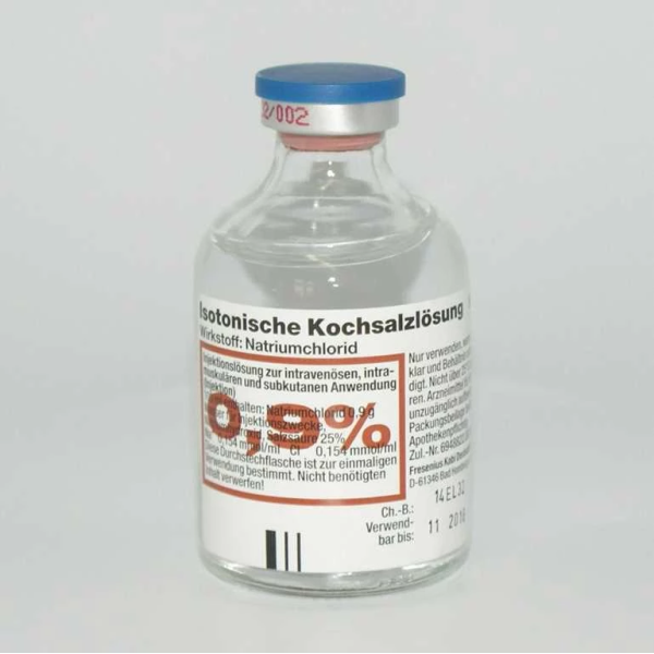 Isotone Kochsalzlösung 09 Glas 20x100ml