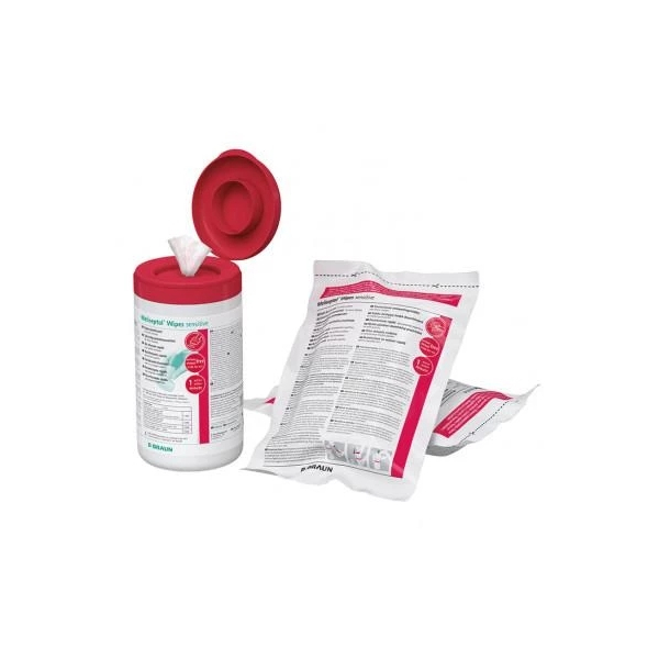 Edelstahl-Wandhalterung f&uuml;r Meliseptol Wipes sensitive