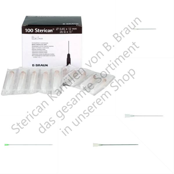 Sterican blunt stumpf 100 18Gx1 1/2" 1,20x40mm LL rosa