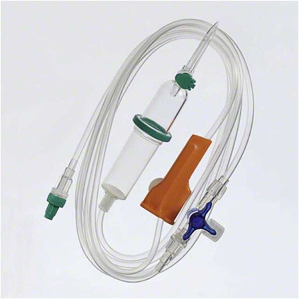 Intrafix SafeSet Infusionsgerät 220 cm,mit Dreiwegehahn Discofix C