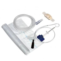 Cystofix Basisbesteck Ch.10 12cm mit 2 Liter Urinbeutel...