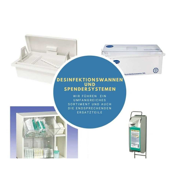 BODE Eurospender 1 plus mit kurzem Armhebel für 350/500 ml-Flaschen