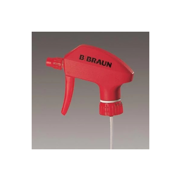 Spr&uuml;hkopf f&uuml;r Meliseptol - Meliseptol rapid 1 Liter  rot