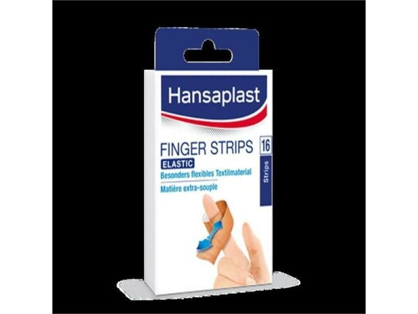 Hansaplast ELASTIC12x19 16 Fingerstrips  10 Stück