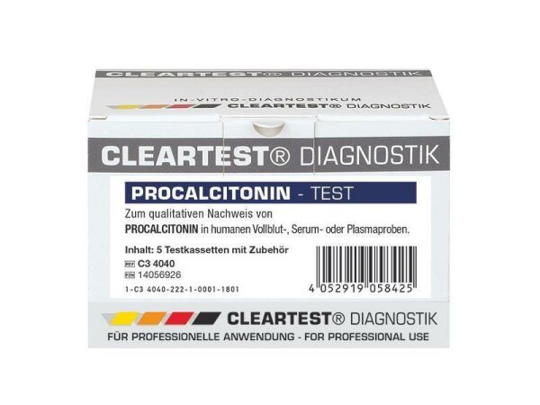 Cleartest Procalcitonin Schnelltest VE = 10 Stück