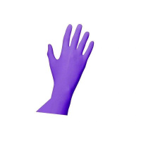 Nitril Handschuhe Violet Pearl unsteril Größe L