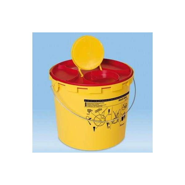 Kanülenabwurfbehälter 4,4 Ltr Multi-Safe medi 6