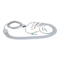 Diagnose-Kabel zu Schiller 10-adrig 4mm Bananenstecker