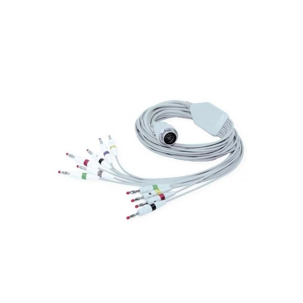 Diagnose-Kabel Cardioline f&uuml;r Delta 10-adrig