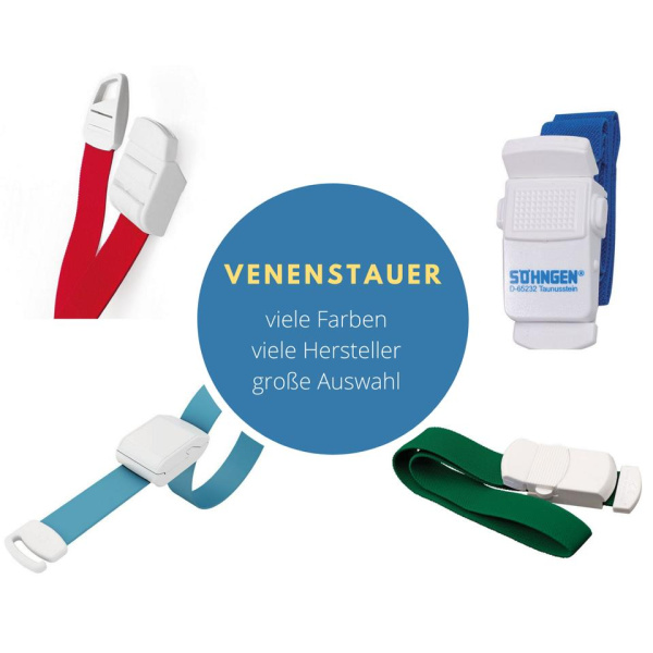 Clinical Clip PRO Venenstauer grün 45cm Kunststoff waschbar