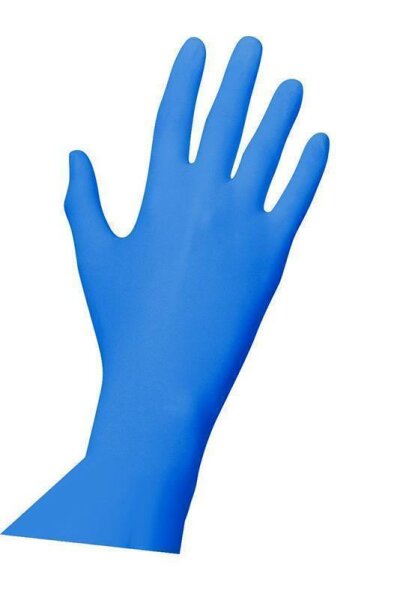 Nitril Handschuhe Soft Nitril Blue Premium unsteril Größe L