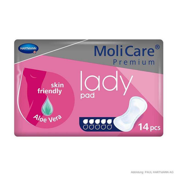 MoliCare Premium lady pad 5 Tropfen Inkontinenzeinlagen 14 Stück