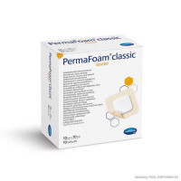 PermaFoam Classic Border Schaumverband steril 10x10 cm VE...