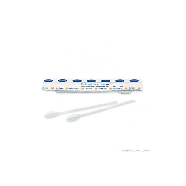 Wattest&auml;bchen Alustab steril 150x09mm Baumwollk.100