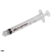 BD Plastipak Einmal-Spritze 3 ml,Luer-Lock, zentrisch