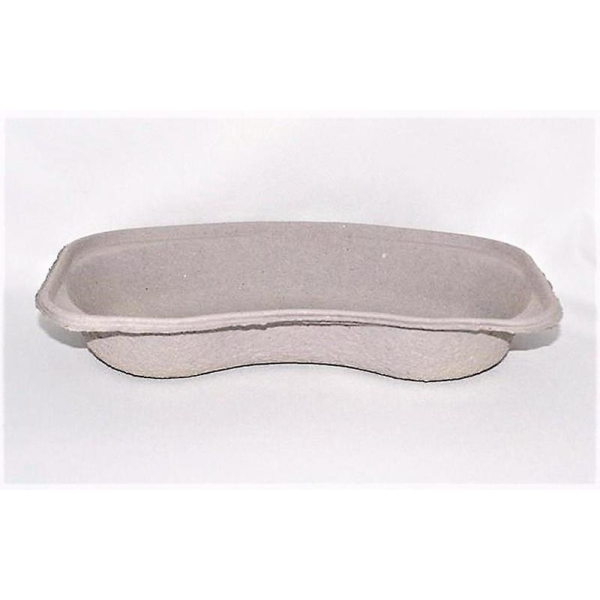 Nierenschale zur Einmalgebrauch Pappe grau  300 St&uuml;ck