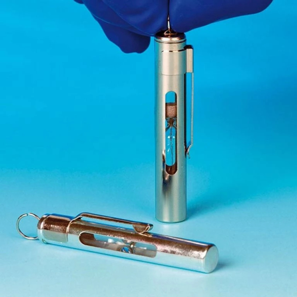 Sanduhr in Nickelh&uuml;lse ca. 1-4 min. mit Clip