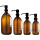 Braunglasflaschen für Dispenser 500ml GL32 quadratisch  10 Stück