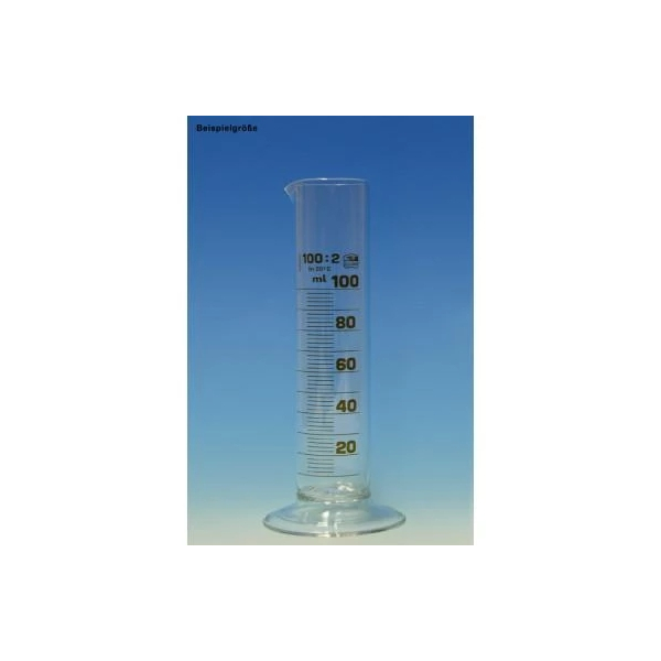 Messzylinder niedere Form Kl.B 100ml  2 St&uuml;ck