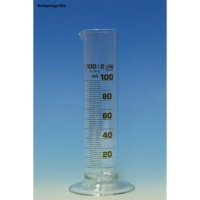 Messzylinder niedere Form Kl.B 100ml  2 St&uuml;ck