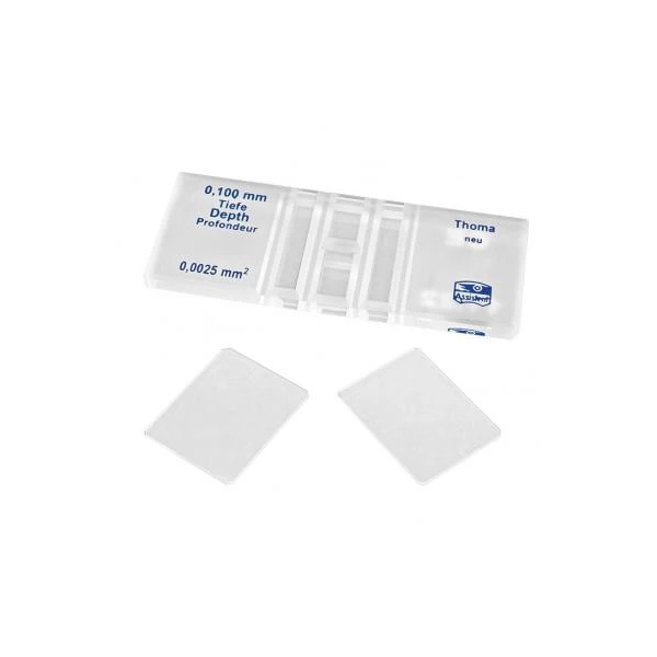 Z&auml;hlkammer n. Thoma-neu Tiefe 0100mm mit Klemme