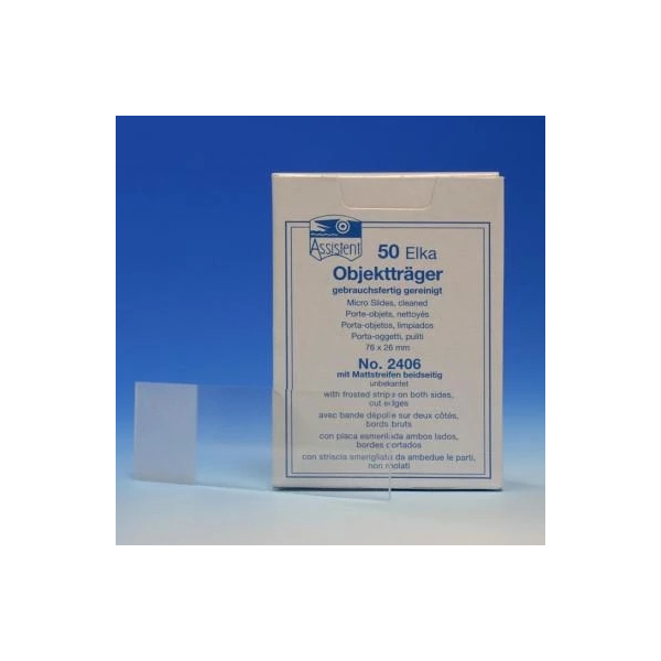 Objekttr&auml;ger Mattrand 1000 halbw. 76x26mm   8209103 St&uuml;ck