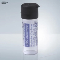 Minicaps 100&micro;l 2x500 Na-hePaar end-to-end