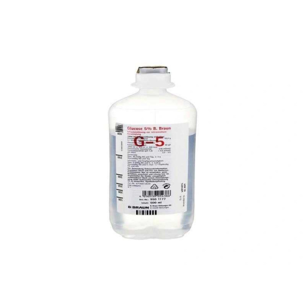 Glucose Ecoflac® plus 5% Braun VE = 10 x 250ml