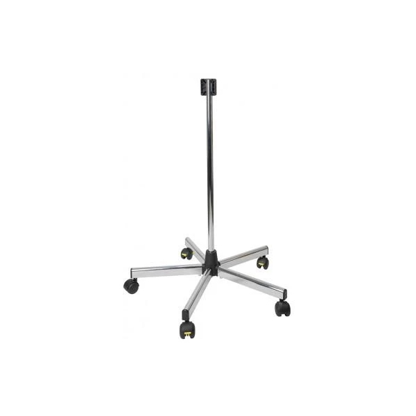 Rollstativ aus Metall mit Aufsatz f&uuml;r EL 10 LED