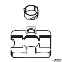 Spannring f&uuml;r Zyto-Kammer