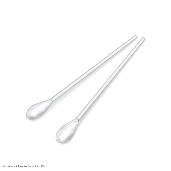 Raucotupf Stieltupfer steril gro&szlig;er Wattekopf 50x2 St&uuml;ck