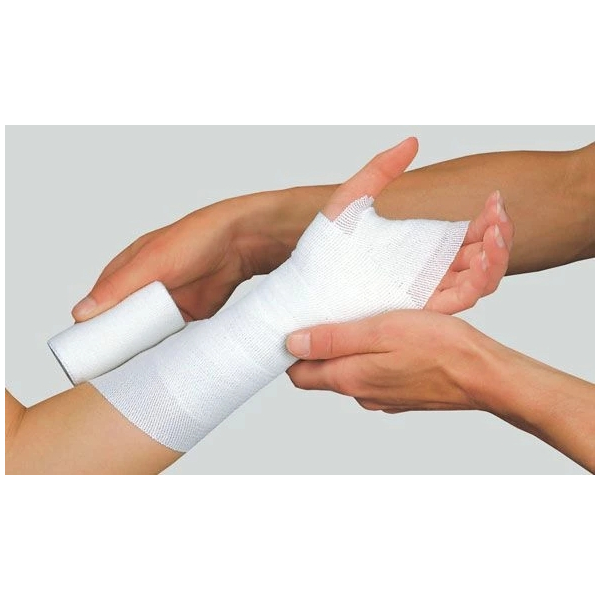 Lenkideal 5mx6cm 10 wei&szlig; einzeln mit Verbandklamit