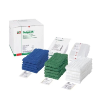 Setpack Toptex lite wei&szlig; steril 8x90cm 4-lagig 26x2...