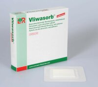 Vliwasorb adhesive Wundverband steril 12x12cm 10 Stück