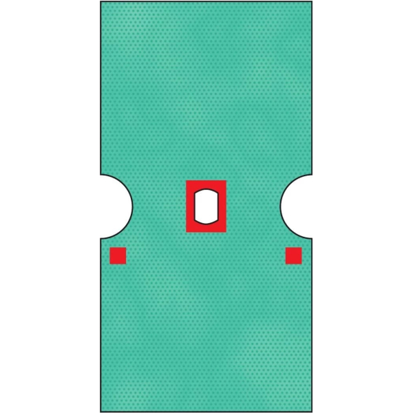 Raucodrape PRO Gyn&auml;kologieZystoskopietuch 90x175cm  35 St&uuml;ck