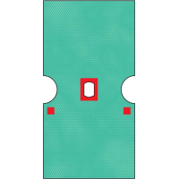 Raucodrape PRO Gyn&auml;kologieZystoskopietuch 90x175cm...