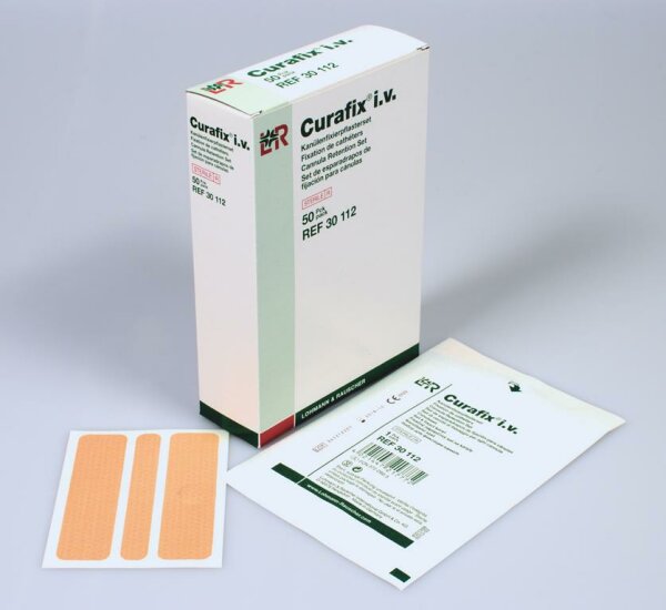 Curafix i.v. Control omegaform steril 9x11cm  50 Stück