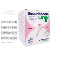 Securlancets unik 29G  200 Stück