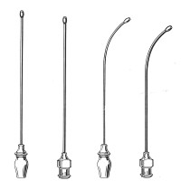 Unimed Knopfkan&uuml;le 10 x 80mm gebogen
