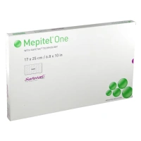 Mepitel One 17x25cm steril 5 besch. SilikonwundauFlasche