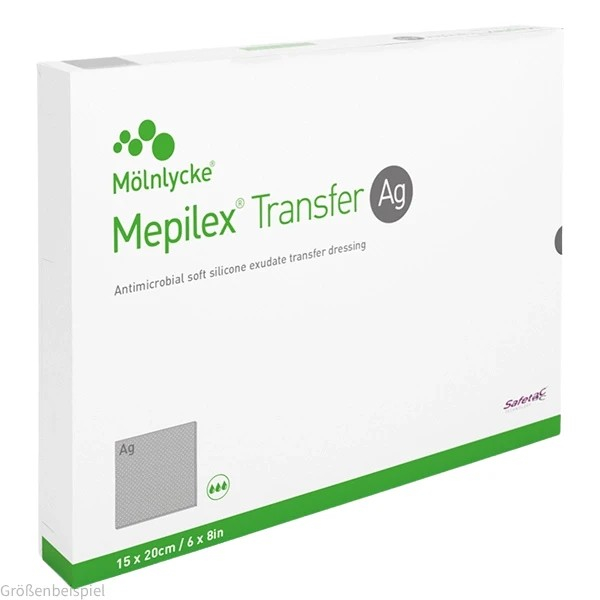 Mepilex Transfer Ag 5 10x12,5cm