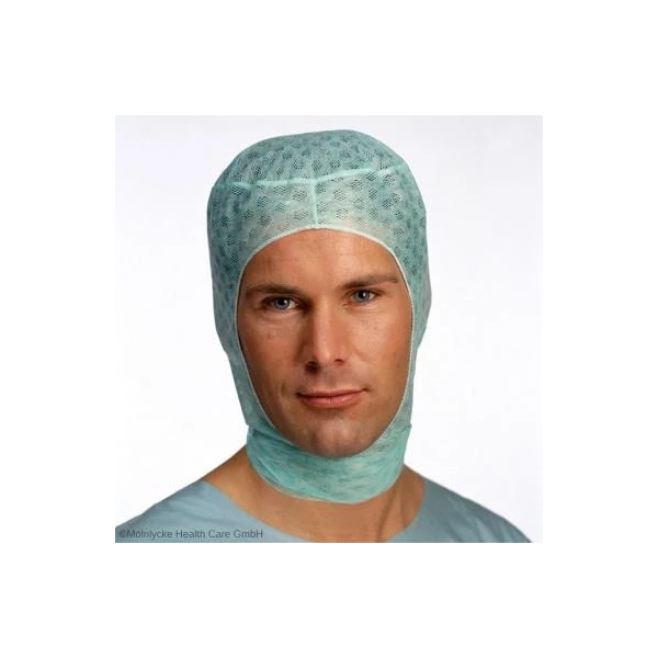 Barrier OP-Haube All blau Astronautenhaube 100-kein LT